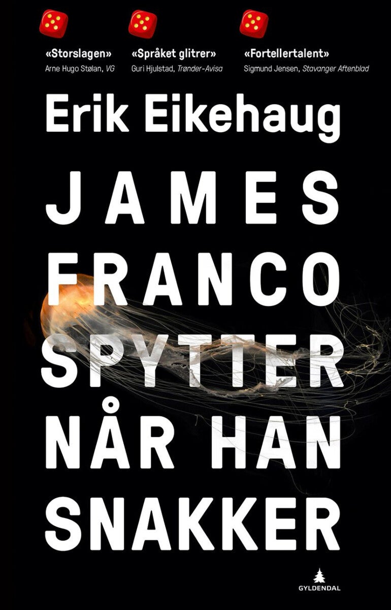 James Franco spytter når han snakker - roman