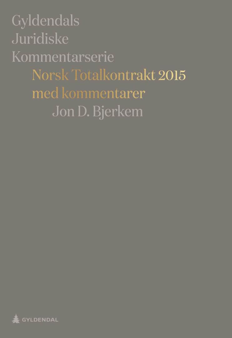 Bilde av Norsk Totalkontrakt 2015 Med Kommentarer Av Jon D. Bjerkem