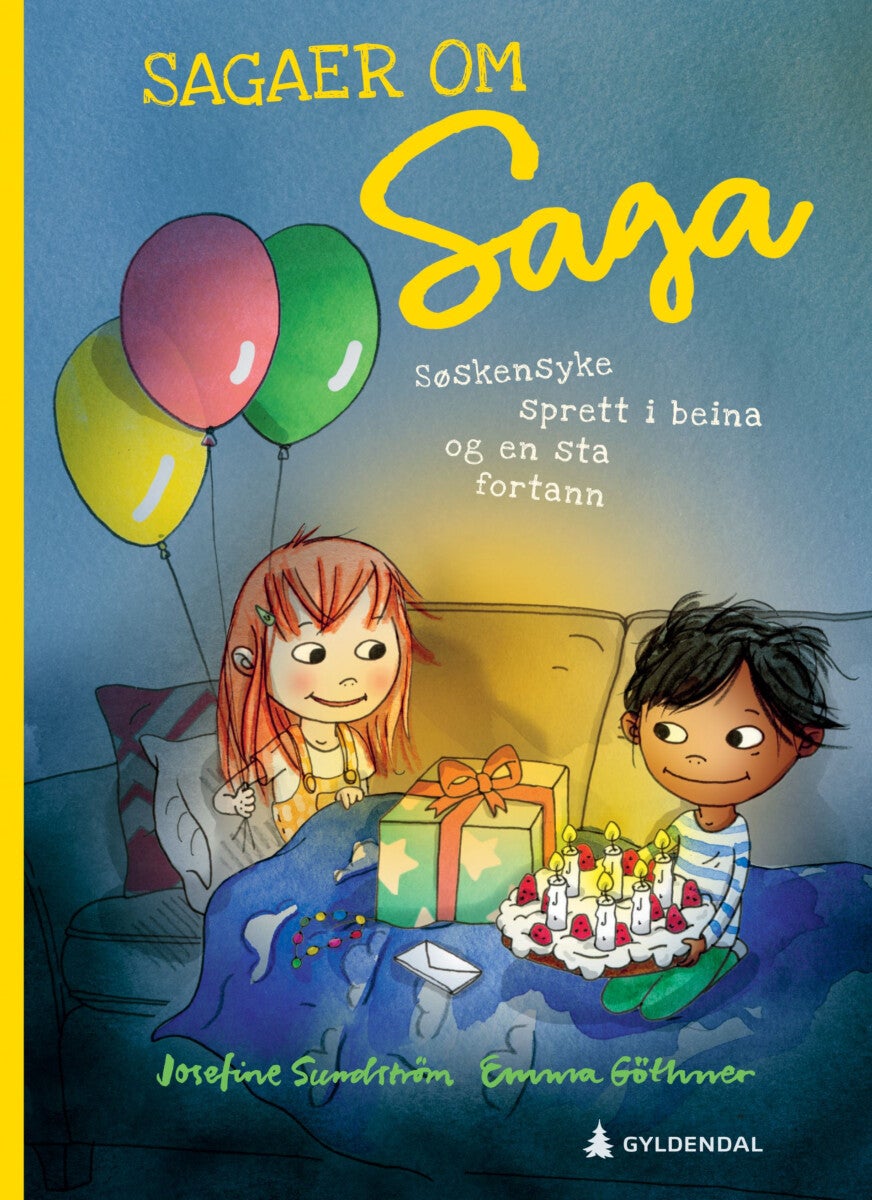 Sagaer om Saga - søskensyke, sprett i beina og en sta fortann