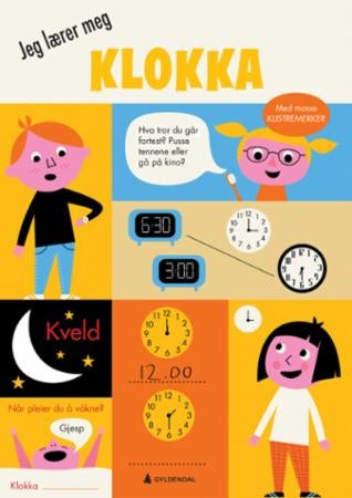 Jeg lærer meg klokka