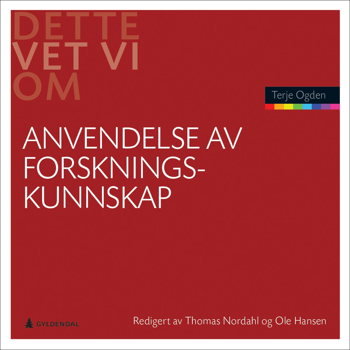 Anvendelse av forskningskunnskap