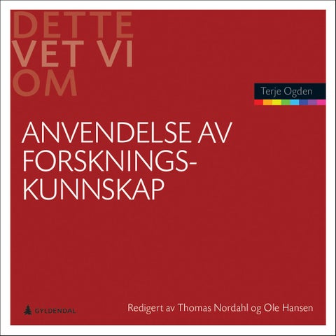 Anvendelse av forskningskunnskap