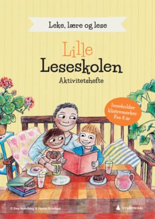 Lille leseskolen. Aktivitetshefte. Inneholder klistremerker. Fra 4 år - aktivitetshefte