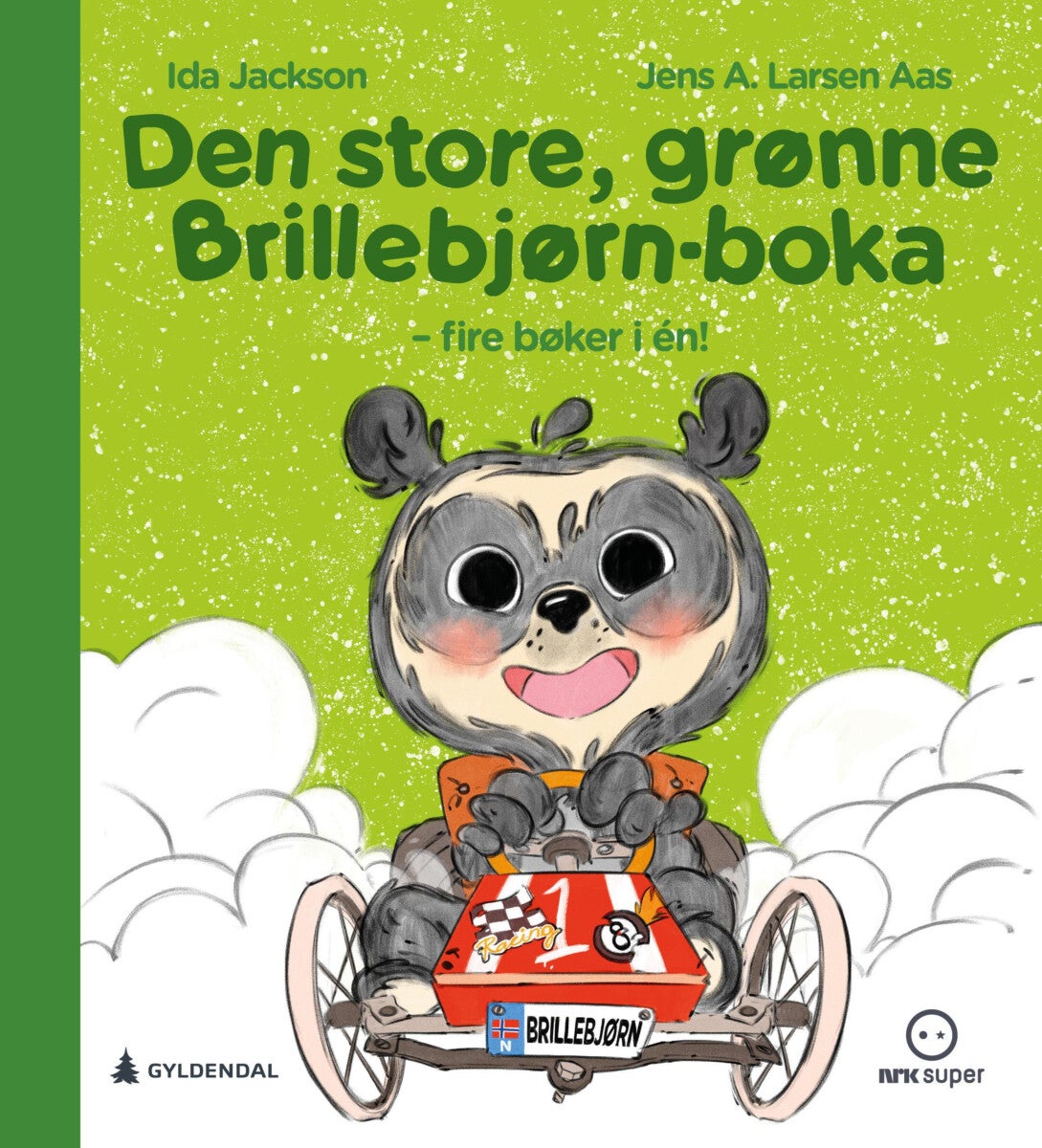 Den store, grønne Brillebjørn-boka - fire bøker i én
