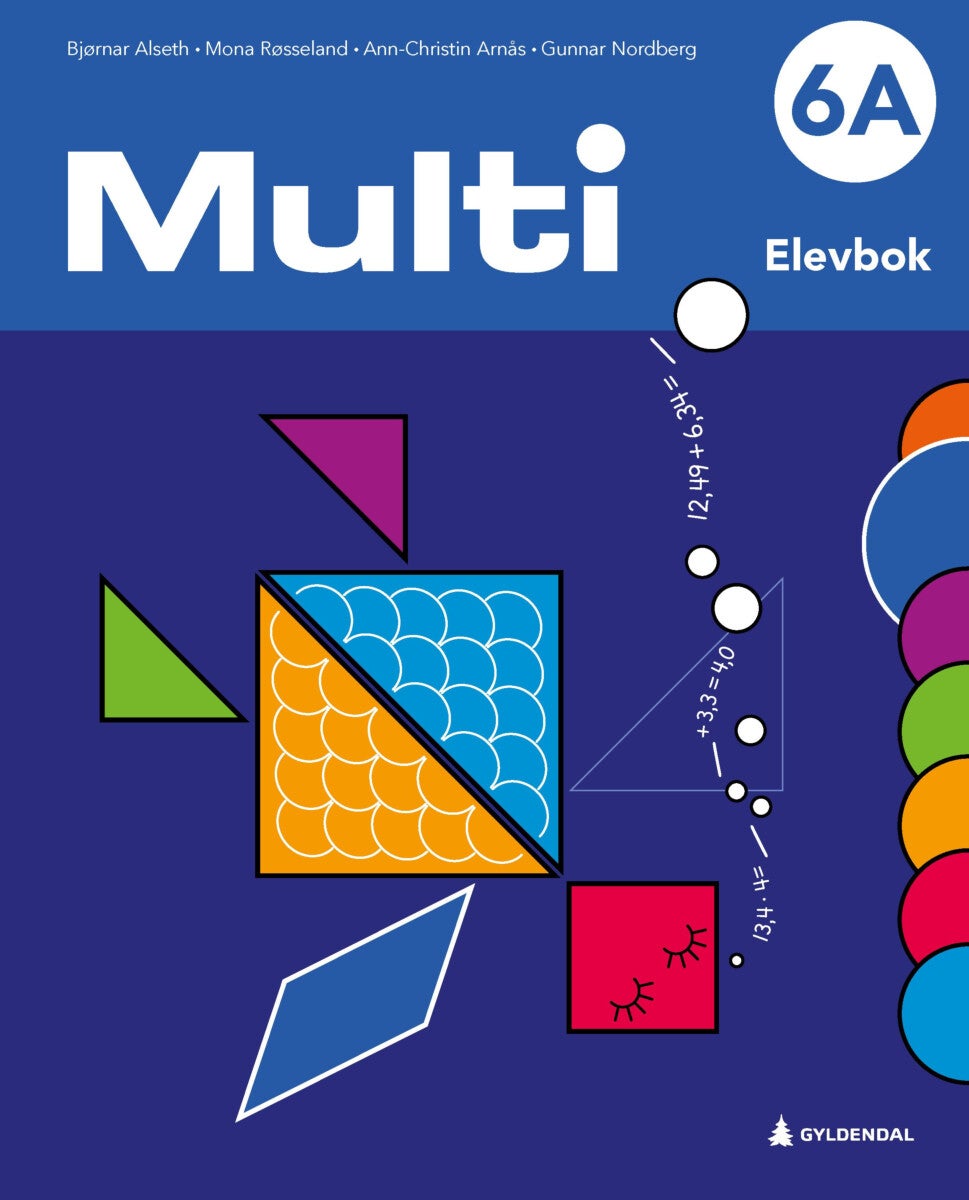 Multi 6A, 3. utg. - Elevbok : matematikk for barnetrinnet