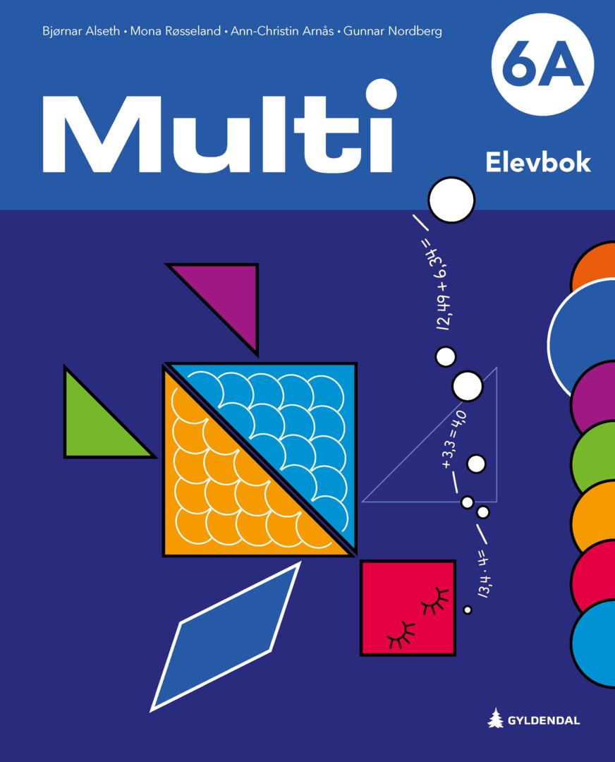 Multi 6A, 3. utg. av Bjørnar Alseth, Ann-Christin Arnås, Gunnar Nordberg, Mona Røsseland
