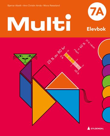 Multi 7A, 3. utg. - Elevbok : matematikk for barnesteget