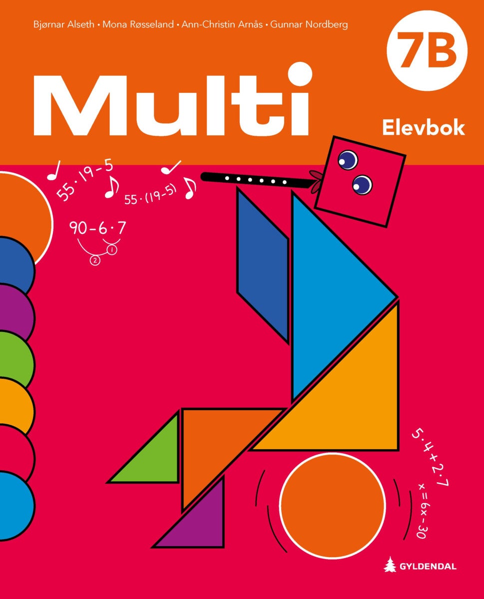 Multi 7b, 3. utg. - Elevbok : matematikk for barnetrinnet