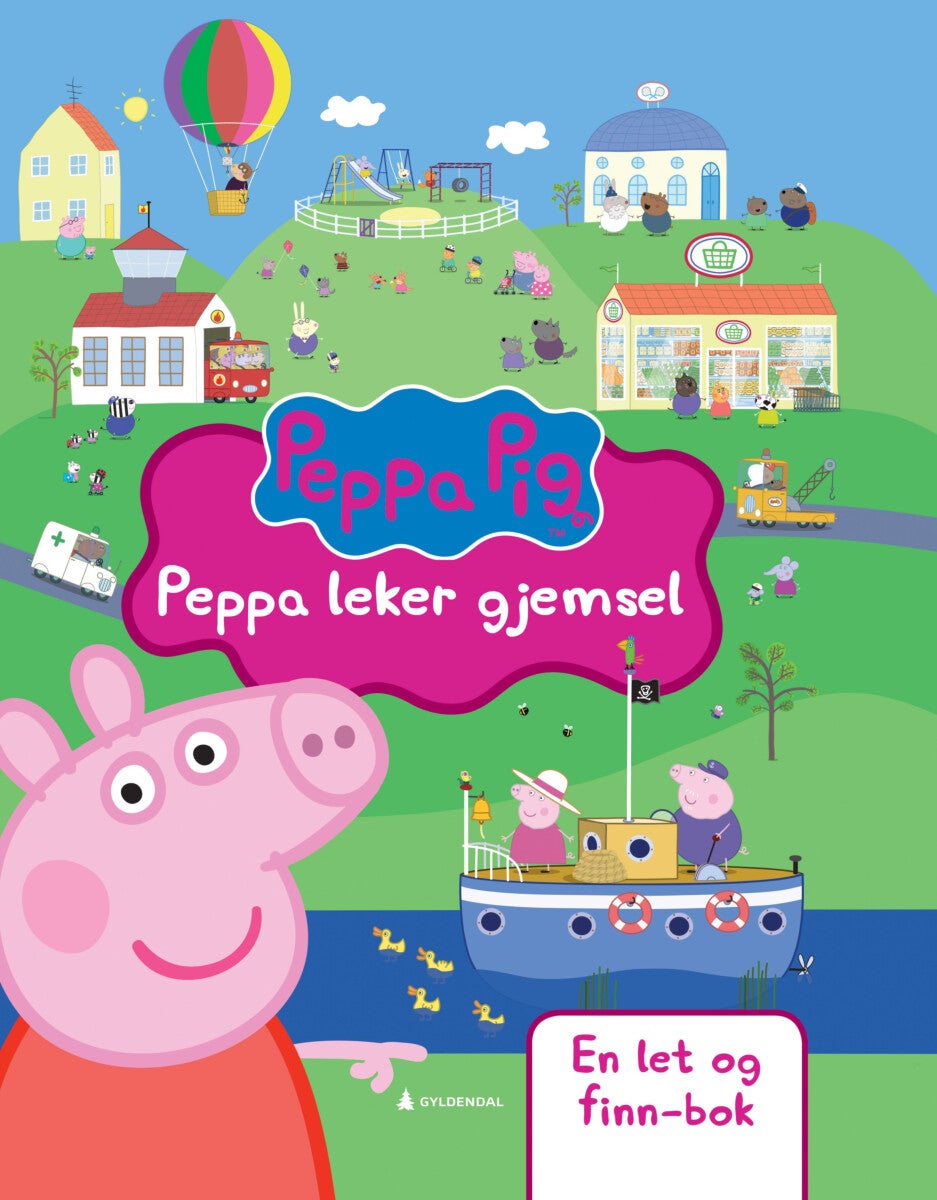 Peppa leker gjemsel - en let og finn-bok