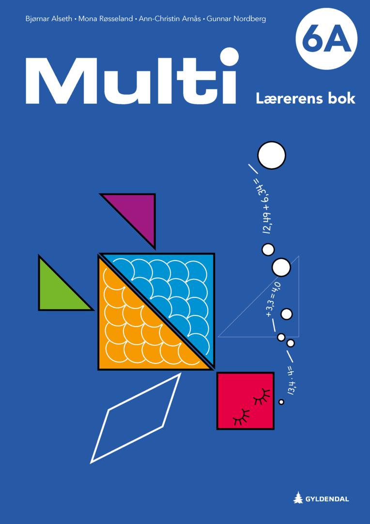 Multi 6A, 3. utgave av Bjørnar Alseth, Ann-Christin Arnås, Gunnar Nordberg, Mona Røsseland