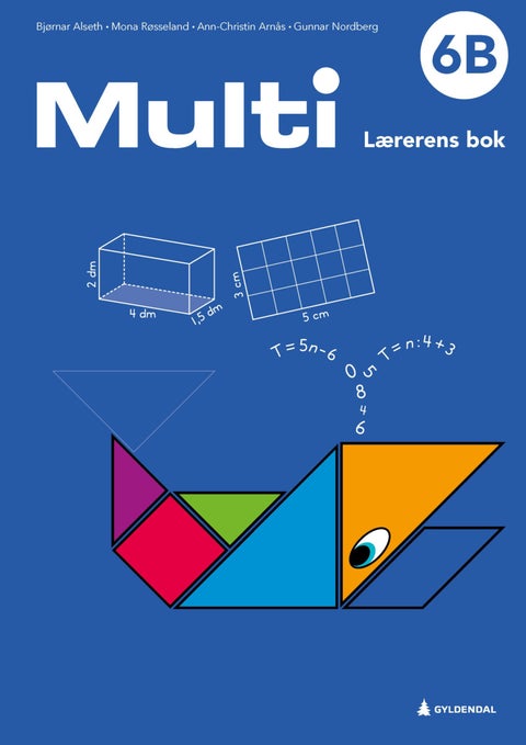 Multi 6B, 3. utgave - Lærerens bok : matematikk for barnetrinnet