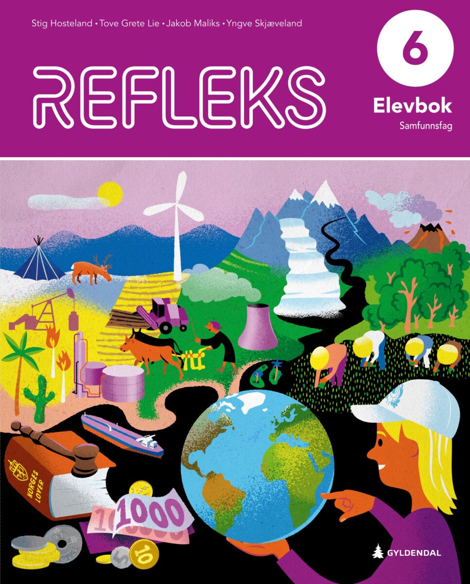 Refleks 6 - Elevbok : samfunnsfag for barnesteget