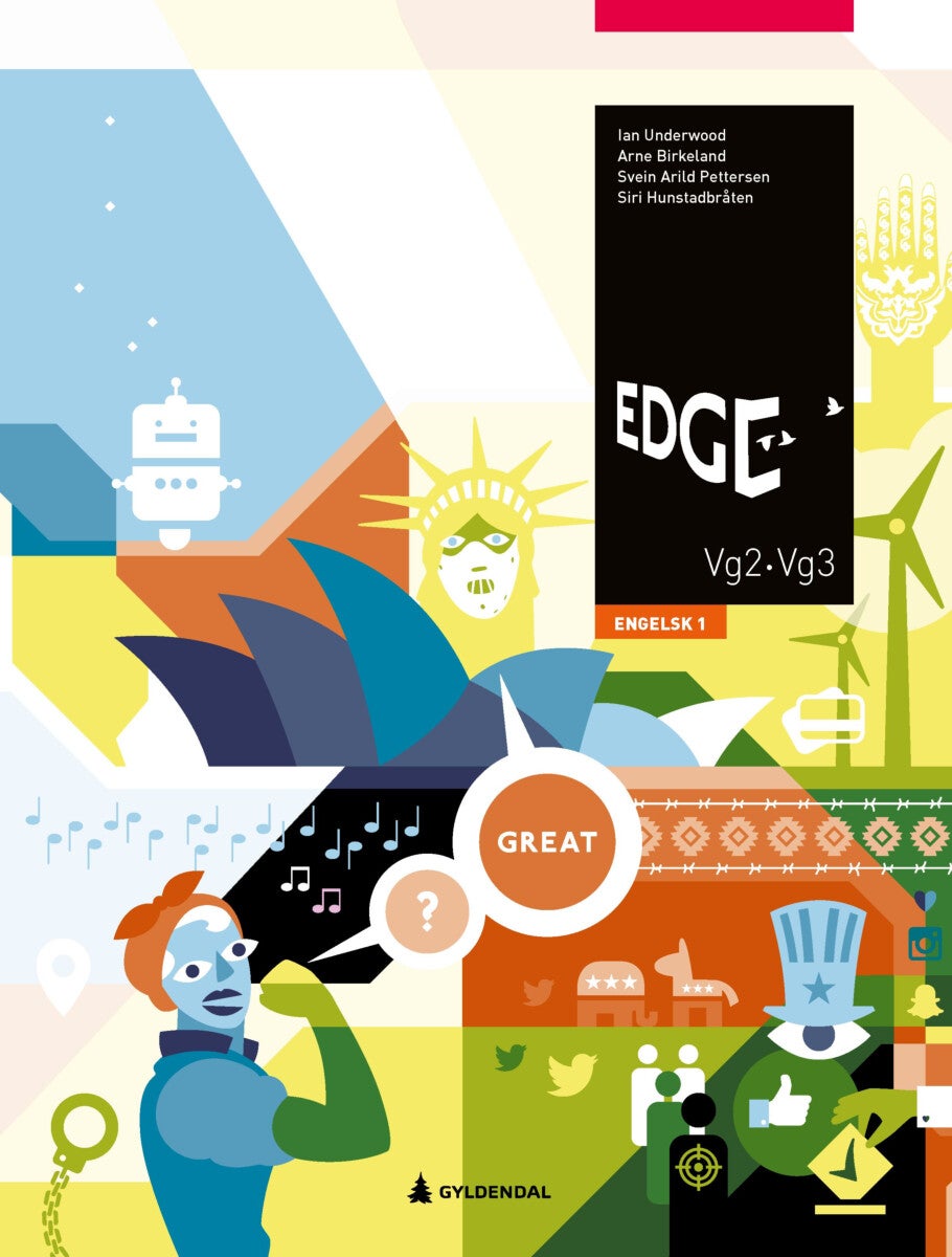 Edge - programfaget engelsk 1, vg2/3 : studieforberedende utdanningsprogram