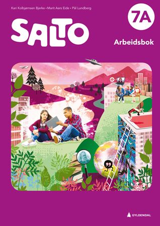 Salto 7A, 2. utg. - Arbeidsbok : norsk for barnesteget