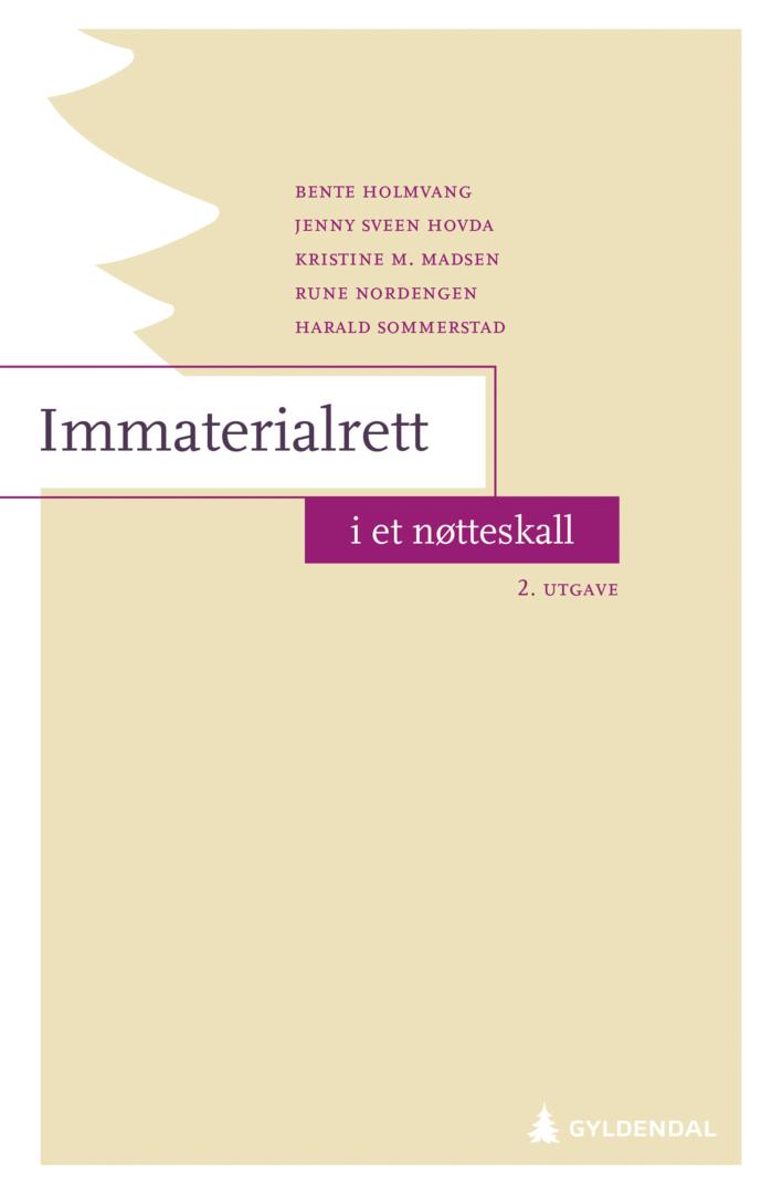 Bilde av Immaterialrett I Et Nøtteskall Av Bente Holmvang, Jenny Sveen Hovda, Kristine M. Madsen, Rune Nordengen, Harald Sommerstad