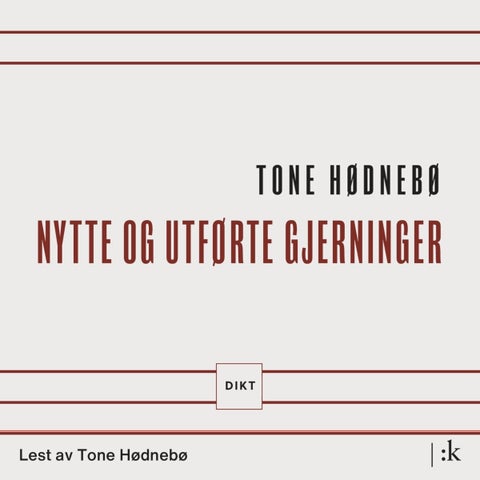 Nytte og utførte gjerninger - dikt
