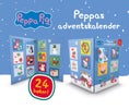 Peppas adventskalender. Inneholder 24 bøker!