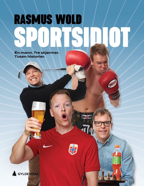 Sportsidiot - én mann. Tre skjermer. Tusen historier