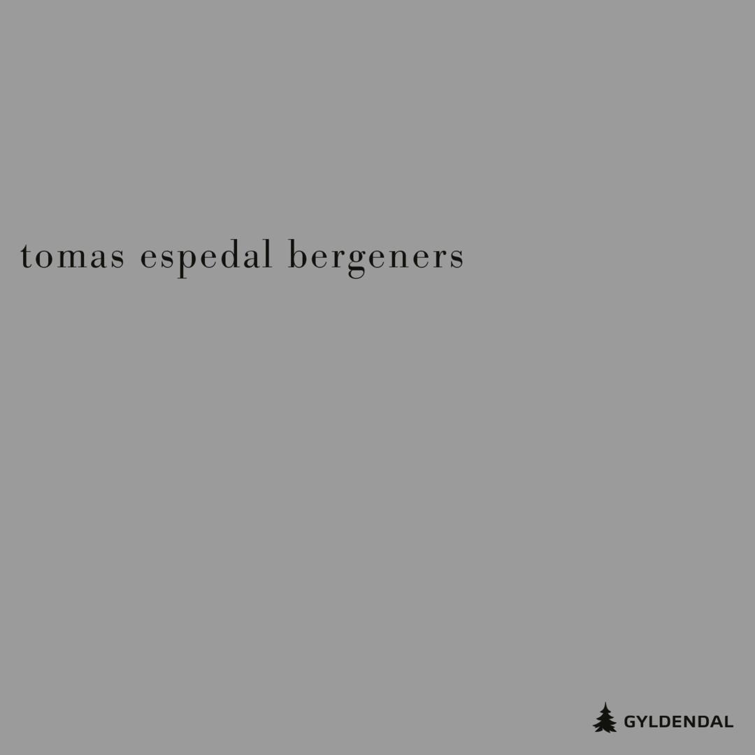 Bergeners av Tomas Espedal
