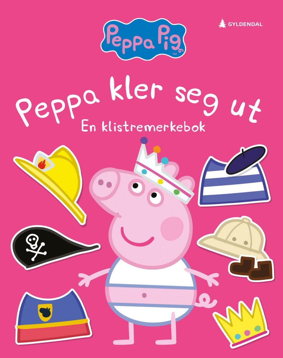 Peppa kler seg ut. En klistremerkebok - en klistremerkebok