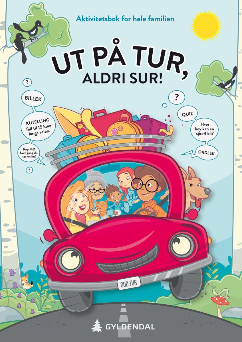 Ut på tur, aldri sur! - aktivitetsbok for hele familien
