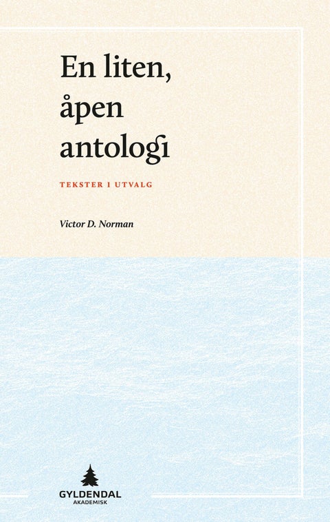 En liten, åpen antologi - tekster i utvalg