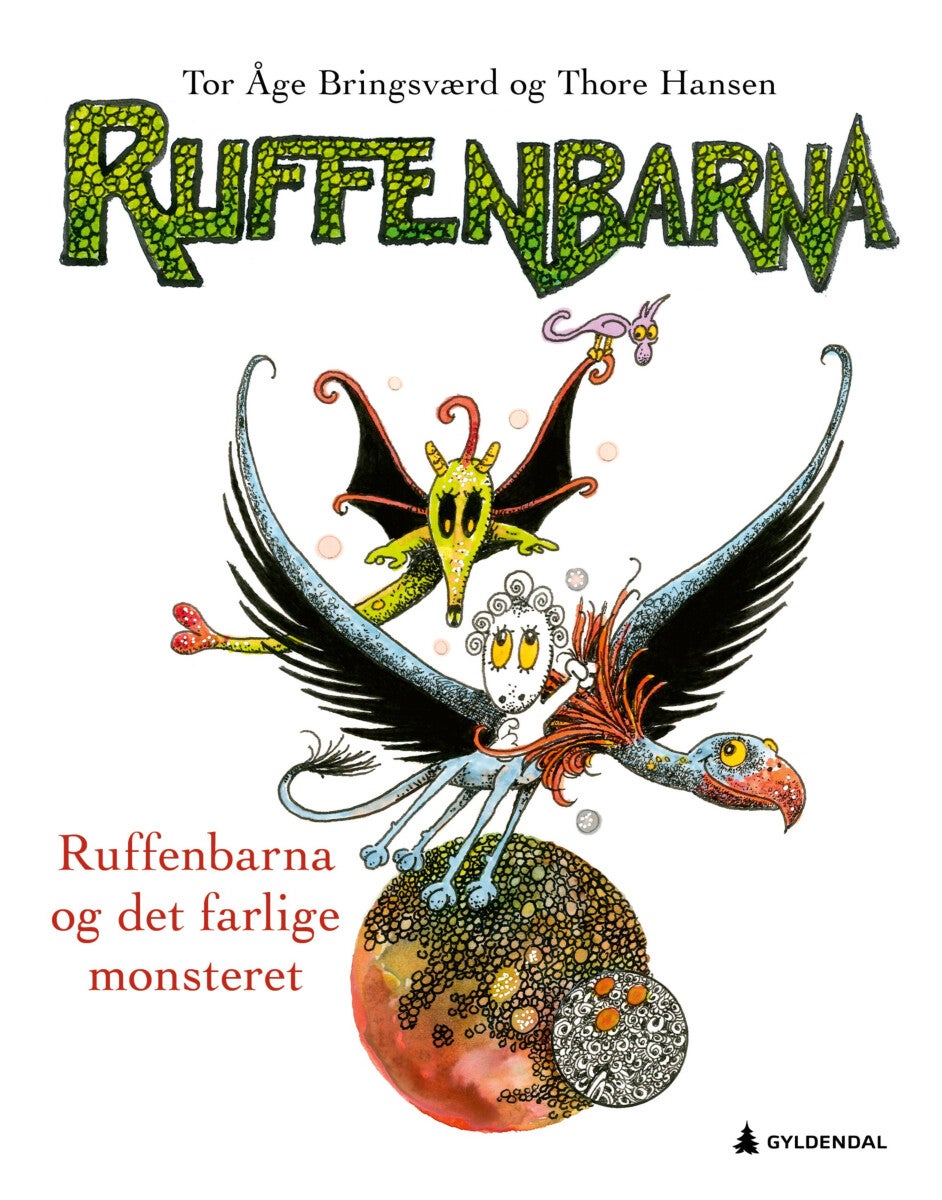 Bilde av Ruffenbarna Og Det Farlige Monsteret Av Tor Åge Bringsværd