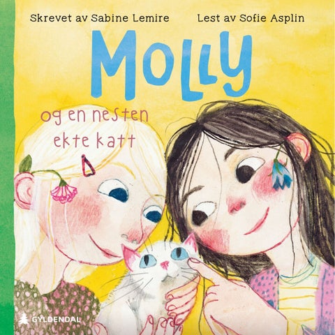 Molly og en nesten ekte katt