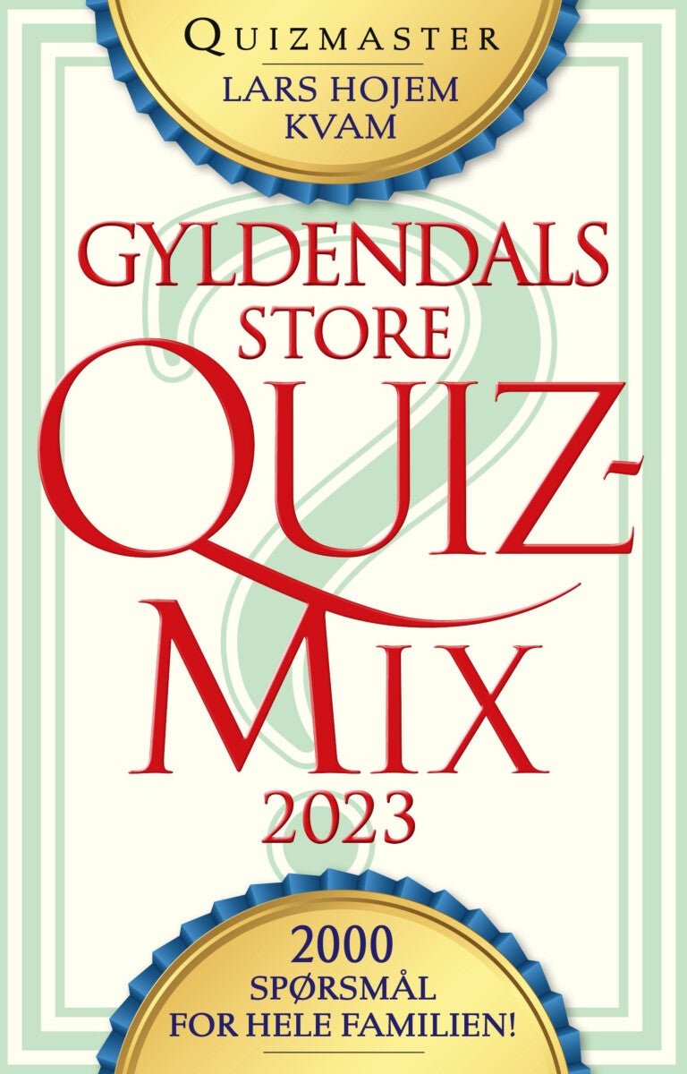 Bilde av Gyldendals Store Quizmix 2023 Av Lars Hojem Kvam