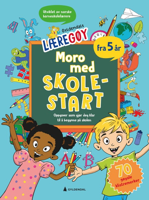 Moro med skolestart - oppgaver som gjør deg klar til å begynne på skolen