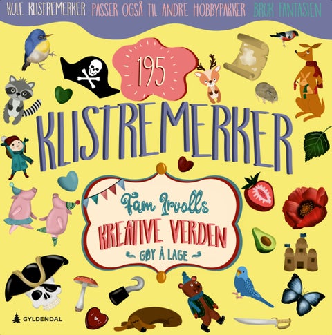 195 klistremerker - gøy å lage - Fam Irvolls kreative verden