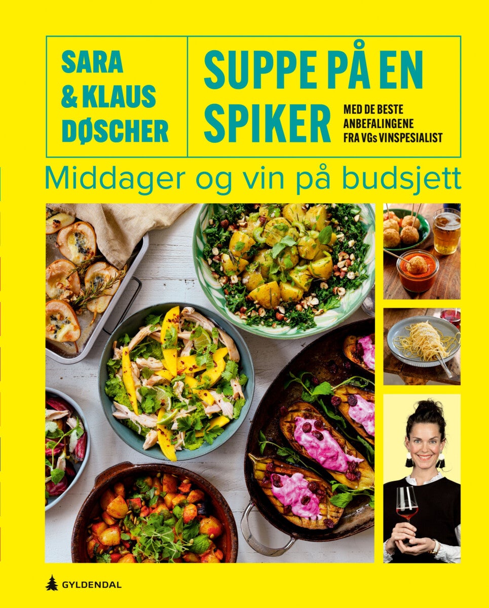 Suppe på en spiker - Middager og vin på budsjett : med de beste anbefalingene fra VGs vinekspert