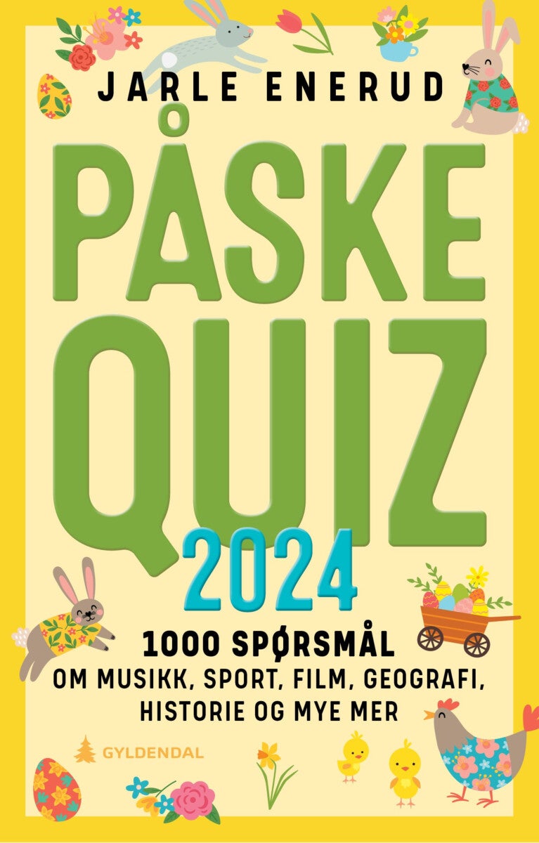 Påskequiz 2024 - 1000 spørsmål om musikk, sport, film, geografi, historie og mye mer