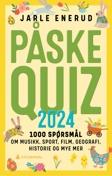 Påskequiz 2024 - 1000 spørsmål om musikk, sport, film, geografi, historie og mye mer