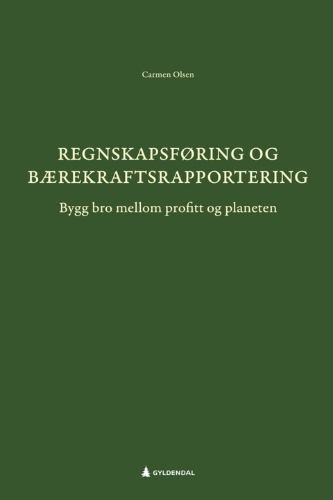 Regnskapsføring og bærekraftsrapportering - bygg bro mellom profitt og planeten