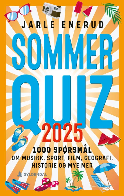 Sommerquiz 2025 - 1000 spørsmål om musikk, sport, film, geografi, historie og mye mer