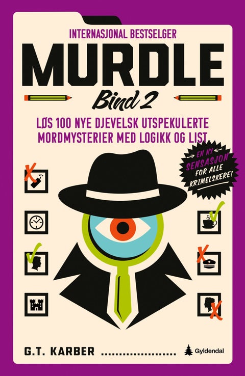 Murdle - Bind 2 : løs 100 djevelsk utspekulerte mordmysterier med logikk og list