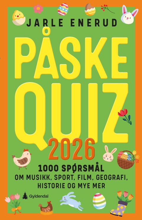 Påskequiz 2026 - 1000 spørsmål om musikk, sport, film, geografi, historie og mye mer