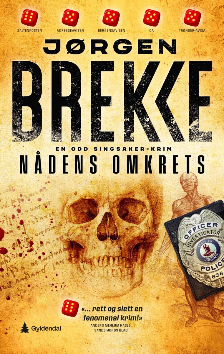 Nådens omkrets - kriminalroman