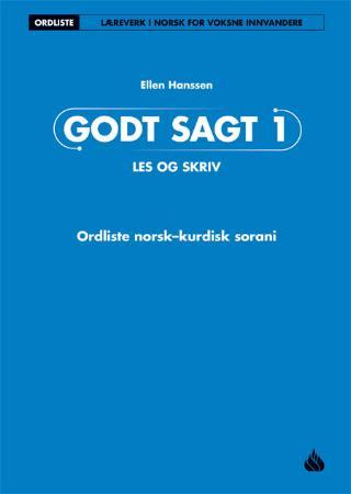 Godt sagt 1 - les og skriv : ordliste norsk-kurdisk sorani