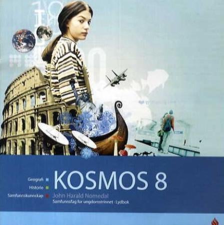 Kosmos 8 - samfunnsfag for ungdomstrinnet, lydbok : geografi, historie, samfunnskunnskap