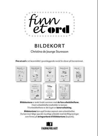 Finn et ord - bildekort