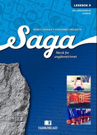 Saga 9 - Lesebok : norsk for ungdomstrinnet