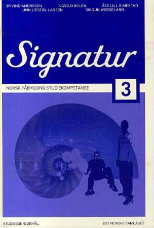 Signatur 3 - norsk påbygging studiekompetanse