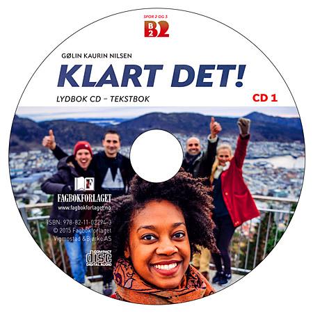 Klart det! - Tekstbok : lydbok CD : B2 spor 2 og 3