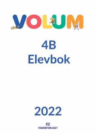 Volum 4B - Elevbok : matematikk for barnetrinnet
