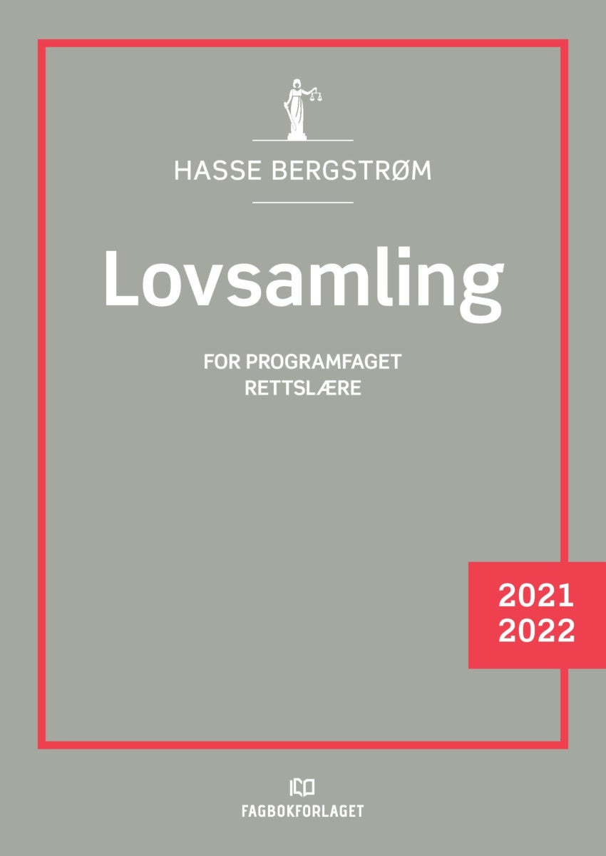 Lovsamling - rettslære : 2021/2022
