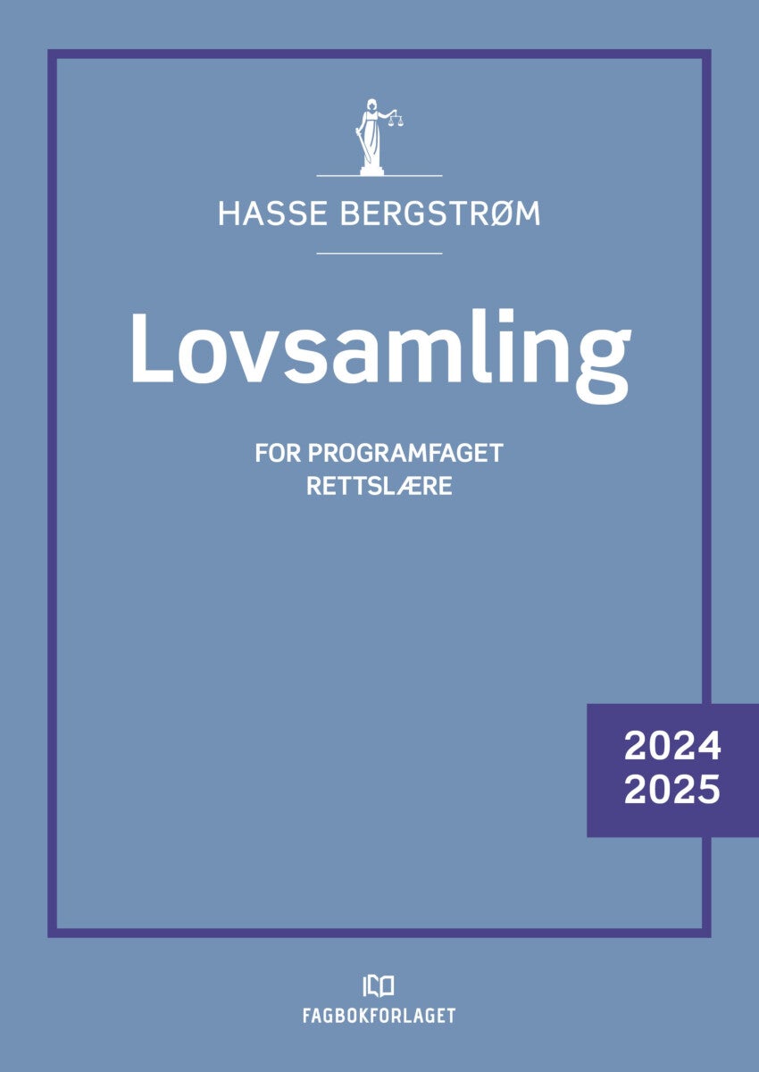 Bilde av Lovsamling 2024/2025 Av Hasse Bergstrøm