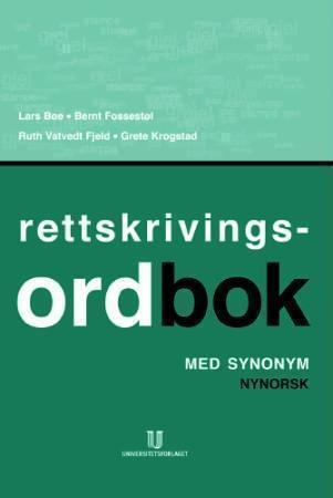 Rettskrivingsordbok med synonym