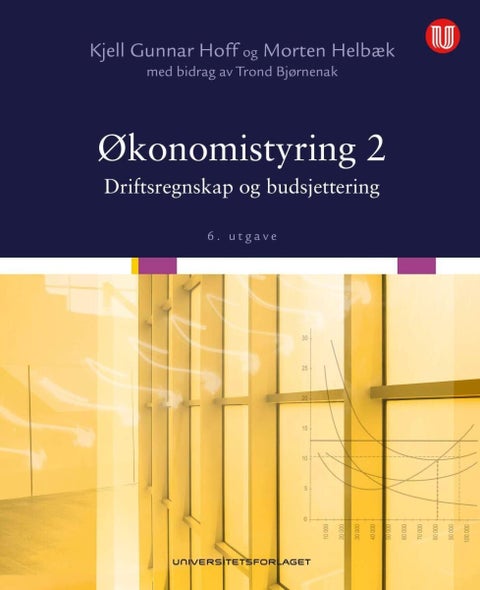 Økonomistyring 2 - driftsregnskap og budsjettering